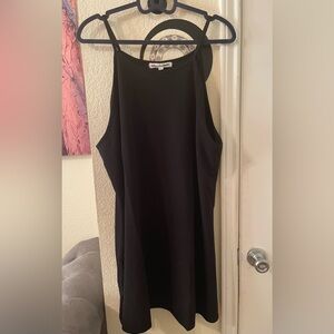 Wallflower Plus Size Womens Black Slip Dress mini size 2X NEW